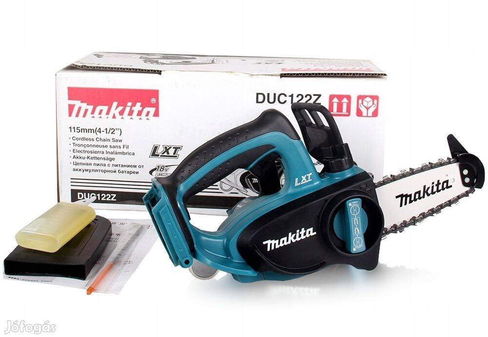 Új Makita Duc122Z akkus láncfűrész 18V
