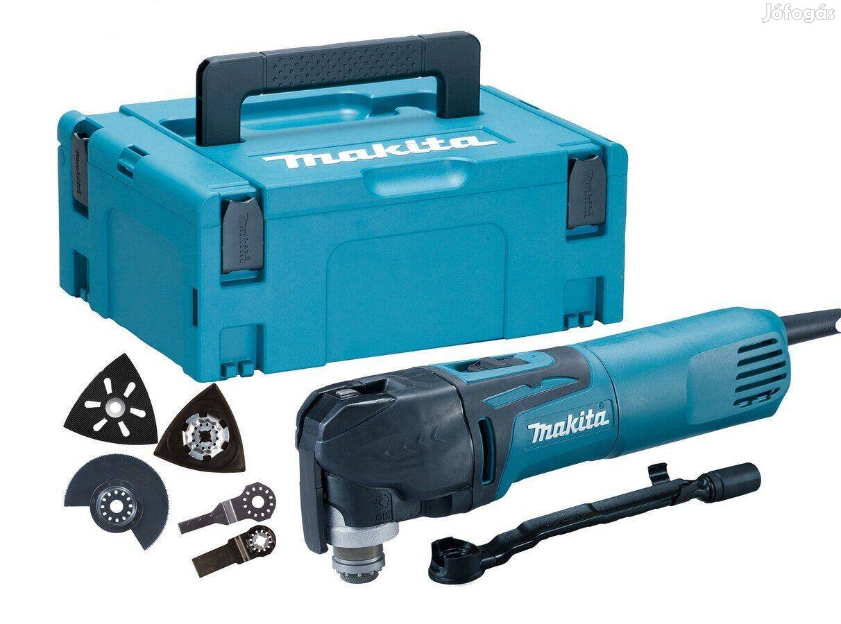 Új Makita TM3010CX5J Multigép Makpac kofferben 320W