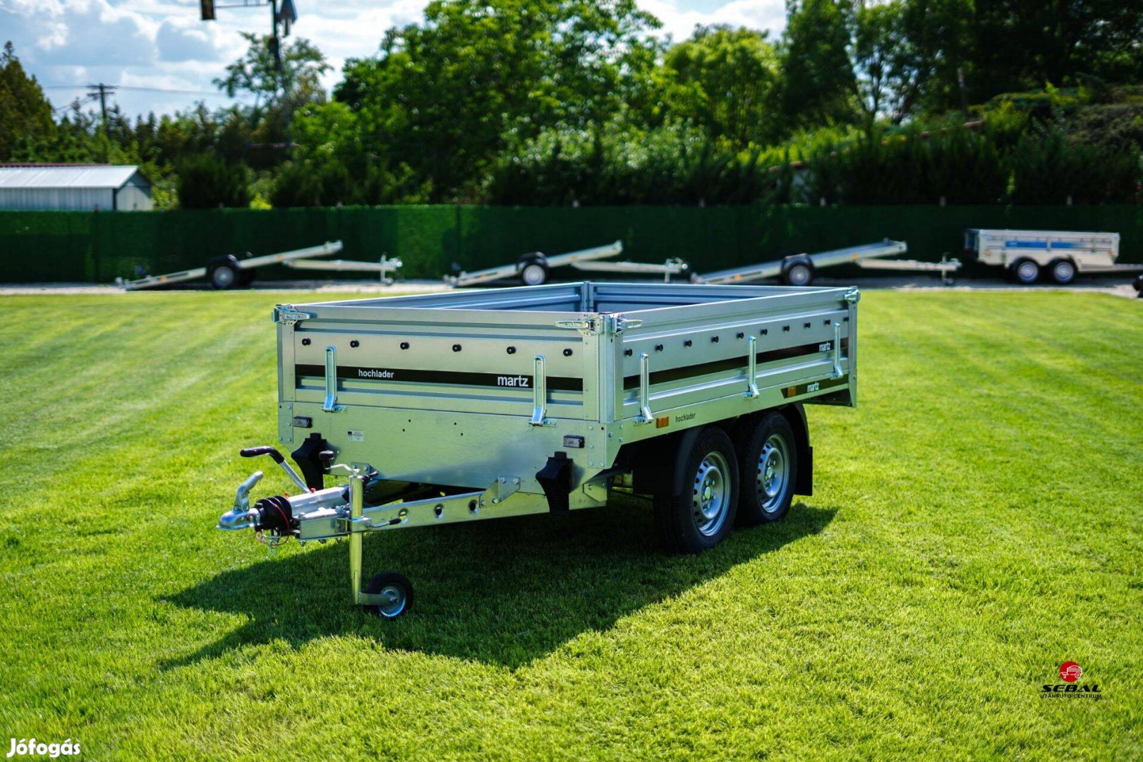 Új Martz Hochlader 250 alsókerekes utánfutó akciósan br. 1.190.000 Ft