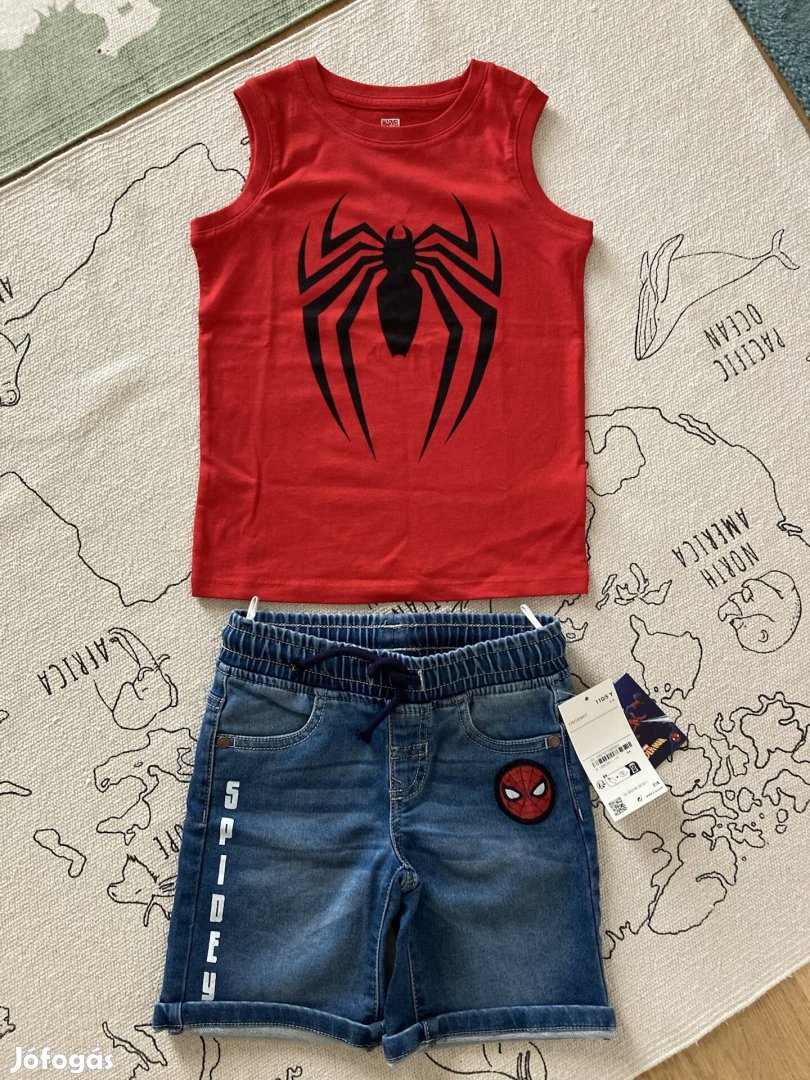 Új Marvel Spider Man C&A short + trikó (110-es)