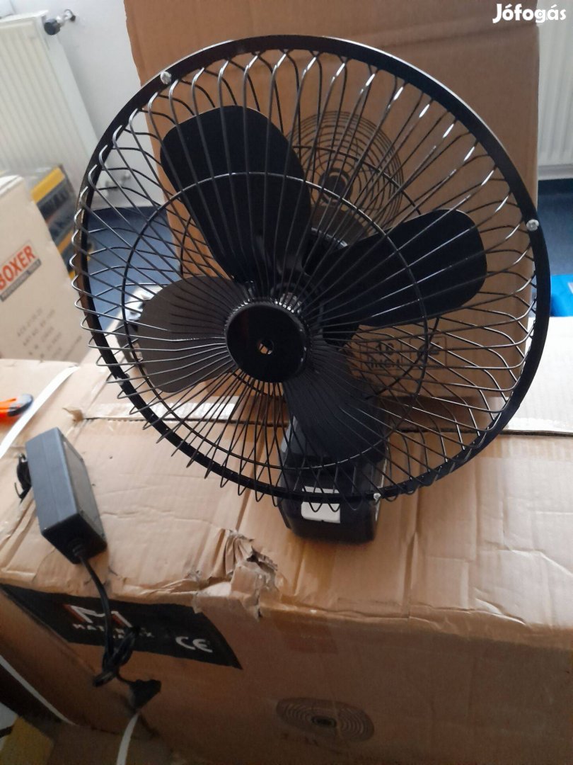 Új Matrixx Lxt akkus ventilátor, 2 nagy akku, töltő 25cm