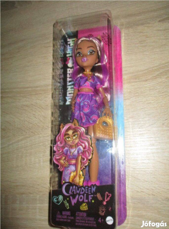 Új Mattel Monster high baba Clawdeen Wolf