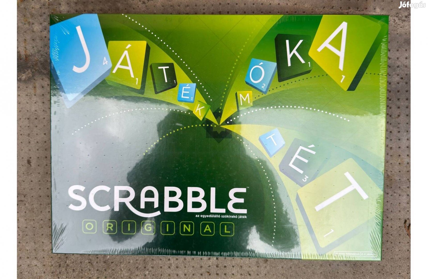 Új Mattel Scrabble Original Magyar Zöld Társas Társasjáték Szójáték