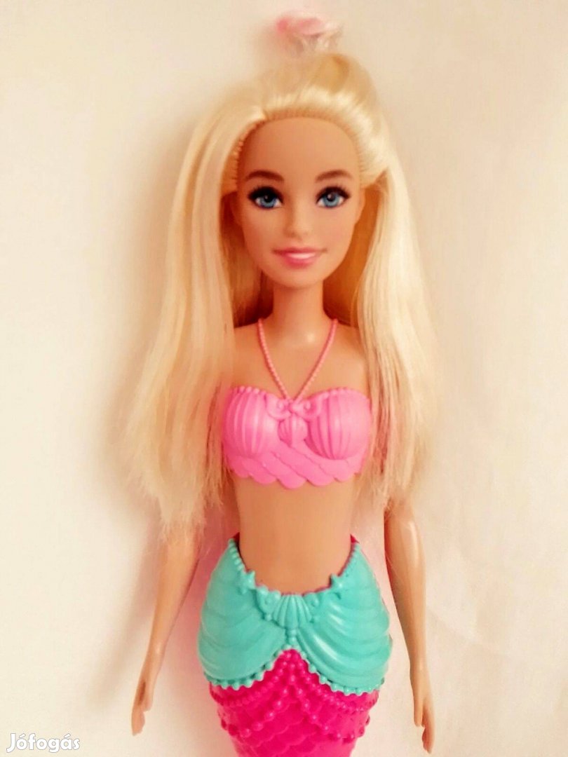 Új Mattel Sellő Barbie baba vízálló hableány