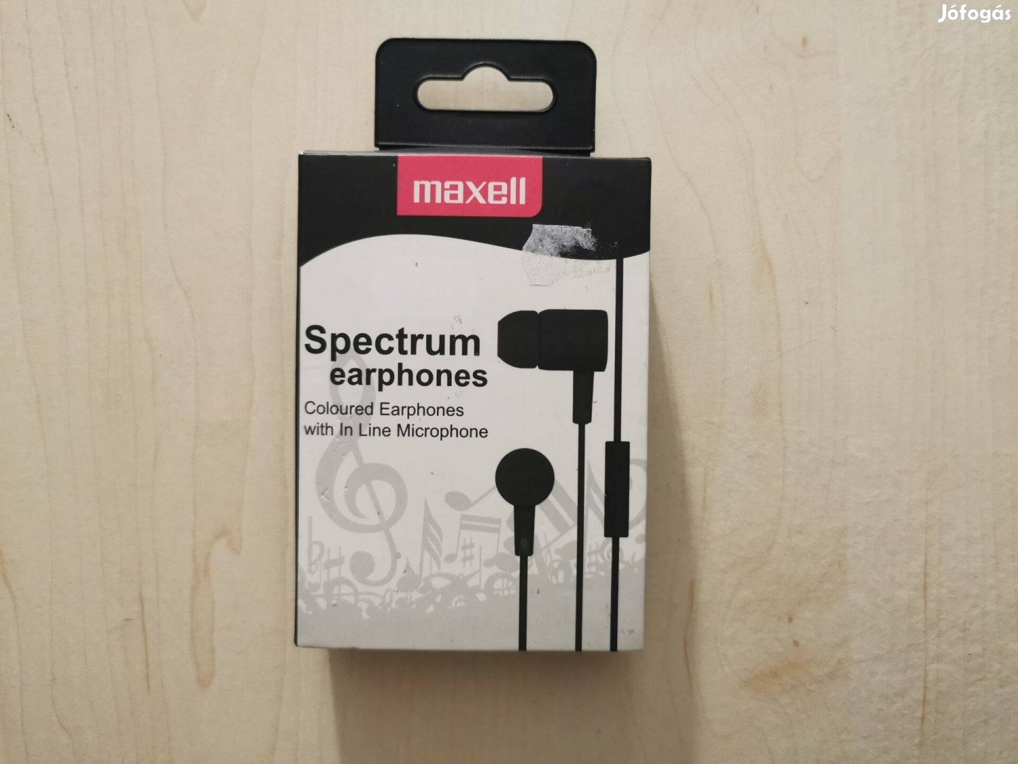 Új Maxell Spectrum In-Ear mikrofonos fülhallgató