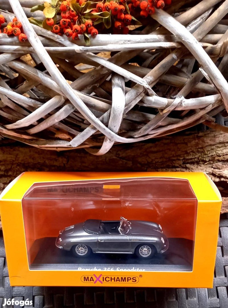 Új Maxichamps Porsche 356 Speedster 1:43 modell féláron