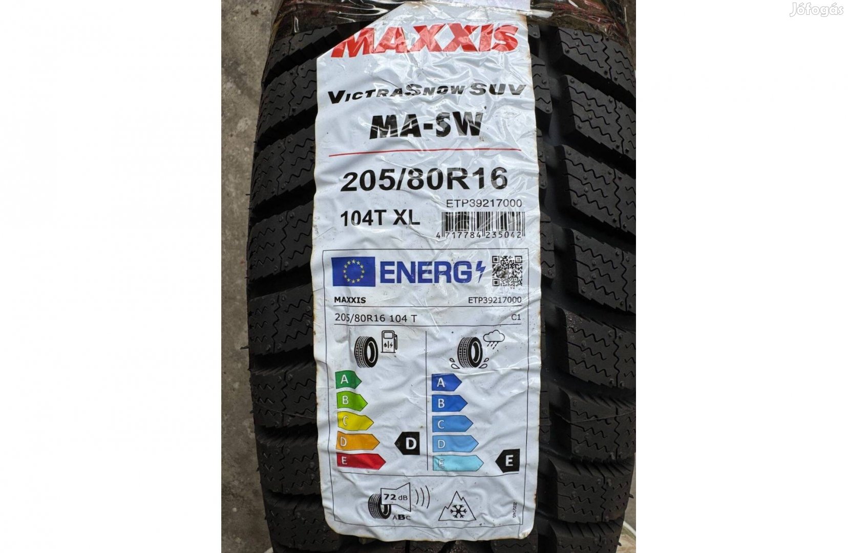 Új Maxxis MA-SW Victra Snow SUV 205/80 R16 104T XL Gumi Abroncs Autó