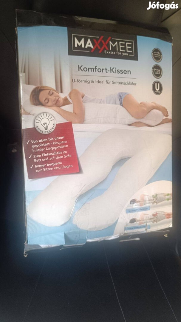 Új Maxxmee Comfort U alakú pozícionáló párna - 150x100cm