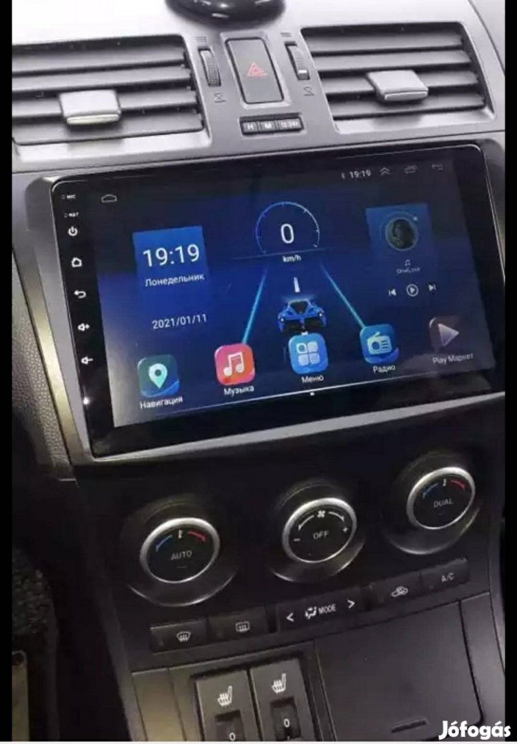 Új Mazda 3 android autó rádió multimédia fejegység hifi gps lejátszó