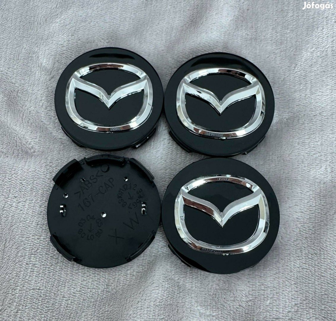 Új Mazda 54mm Felni Alufelni Kupak Közép Embléma Felnikupak Porvédő
