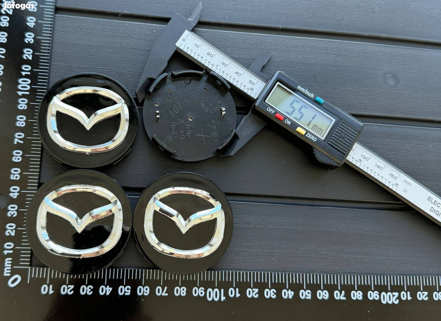 Új Mazda 56mm felni alufelni kupak közép felniközép felnikupak embléma