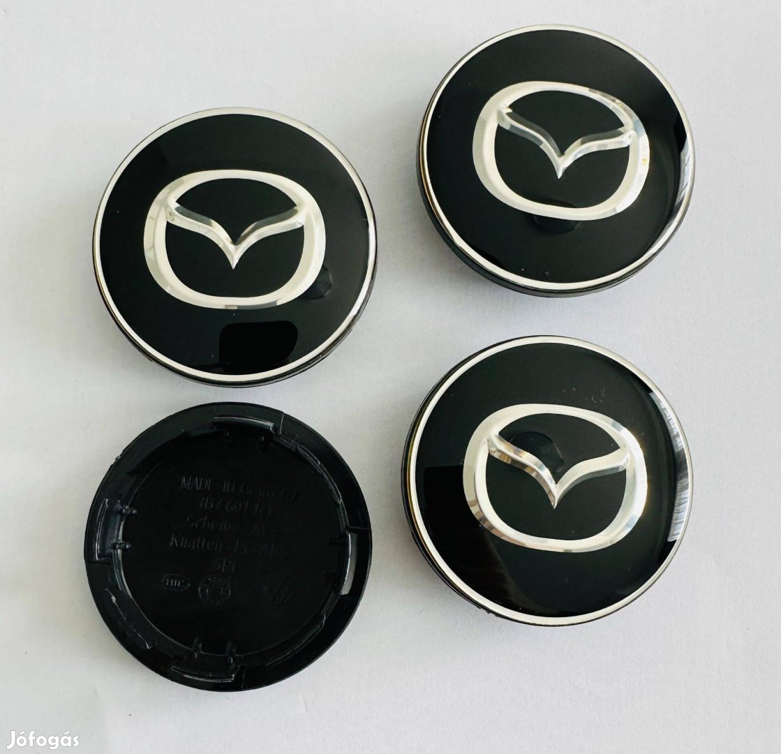 Új Mazda 65mm felni kupak alufelni közép felniközép felnikupak embléma