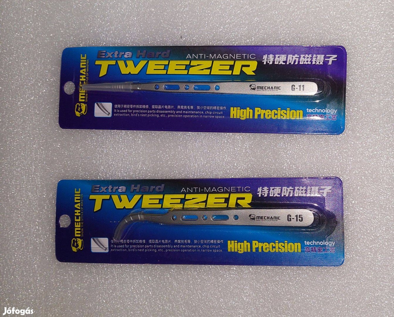 Új Mechanic G-15 G-11 Precíziós Antimágneses csipesz