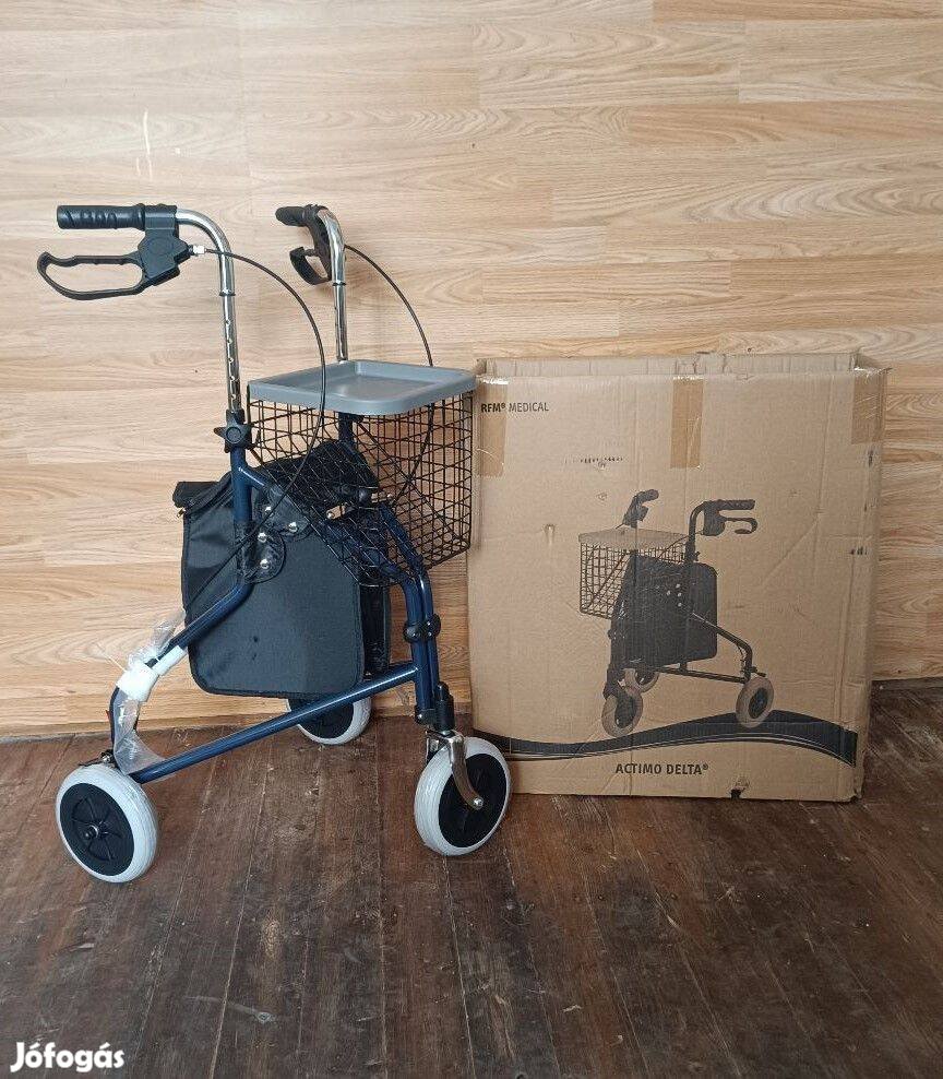 Új Medical Actimo Delta Rollátor gurulós járókeret - összecsukható