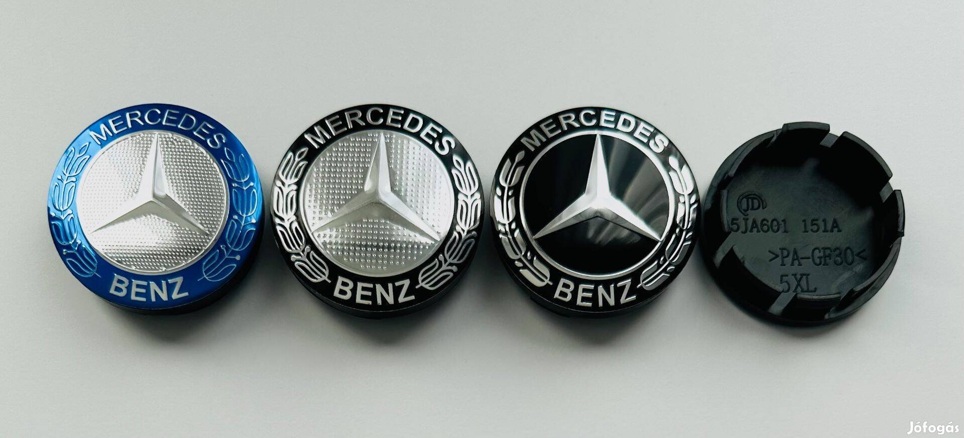 Új Mercedes 56mm felni kupak alufelni felniközép felnikupak