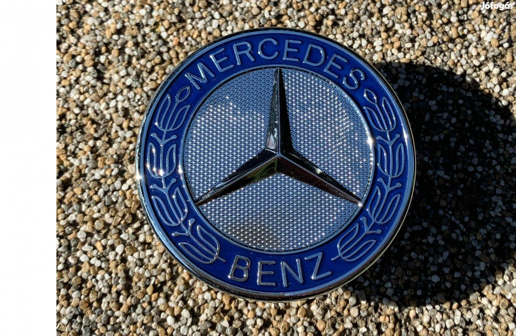 Új Mercedes 57mm Gépház Motorháztető JEL Logo Embléma Felirat