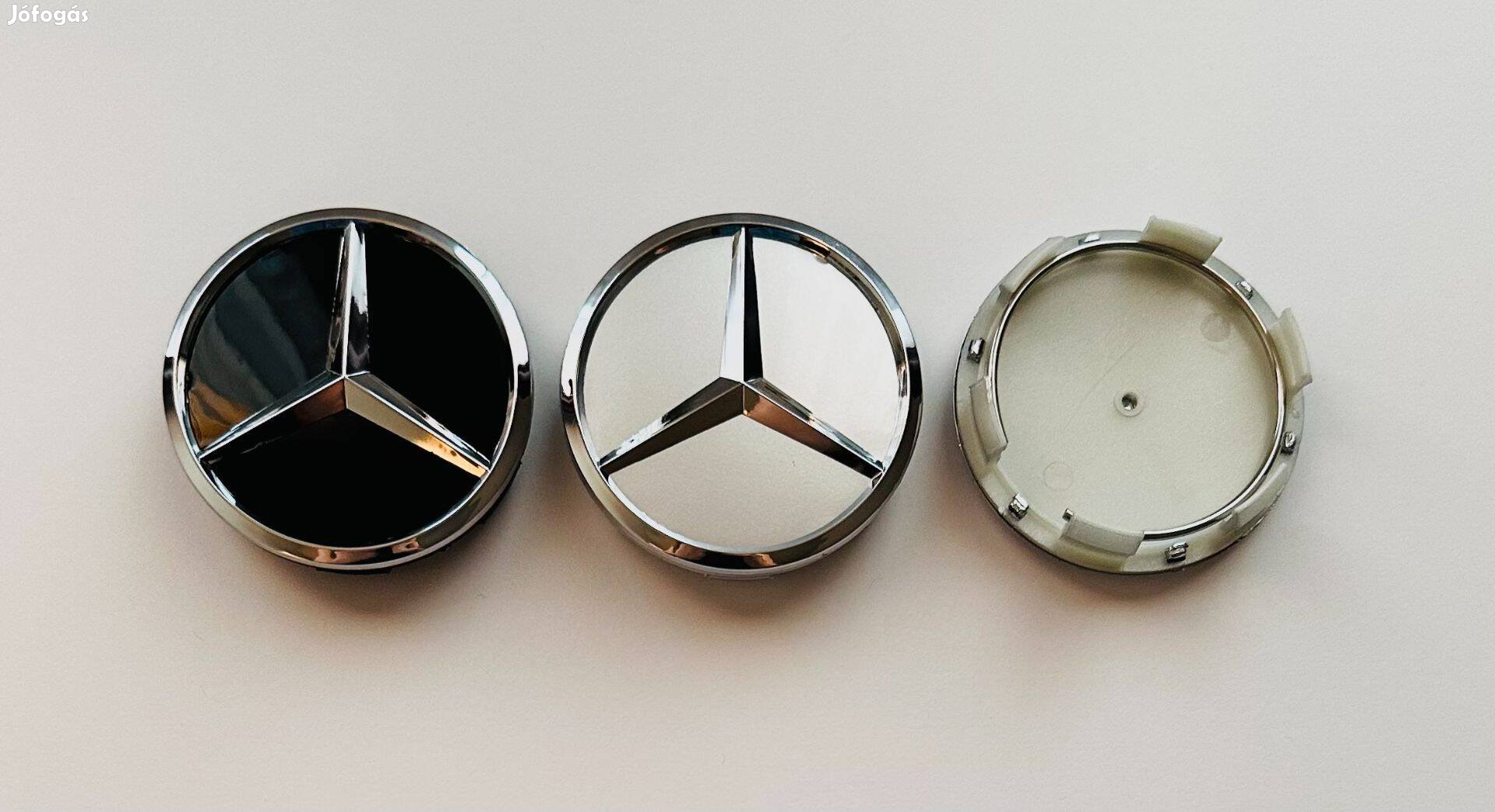 Új Mercedes 60mm Alufelni felni kupak közép felnikupak felniközép