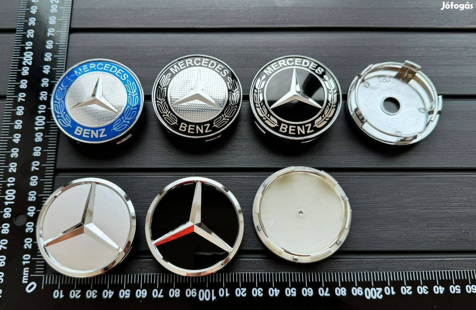 Új Mercedes 60mm Felni Alufelni Közép Kupak Felnikupak Felniközép