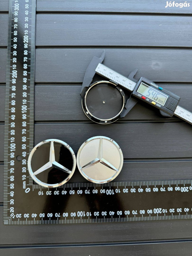 Új Mercedes 60mm felni alufelni kupak közép felnikupak embléma jel