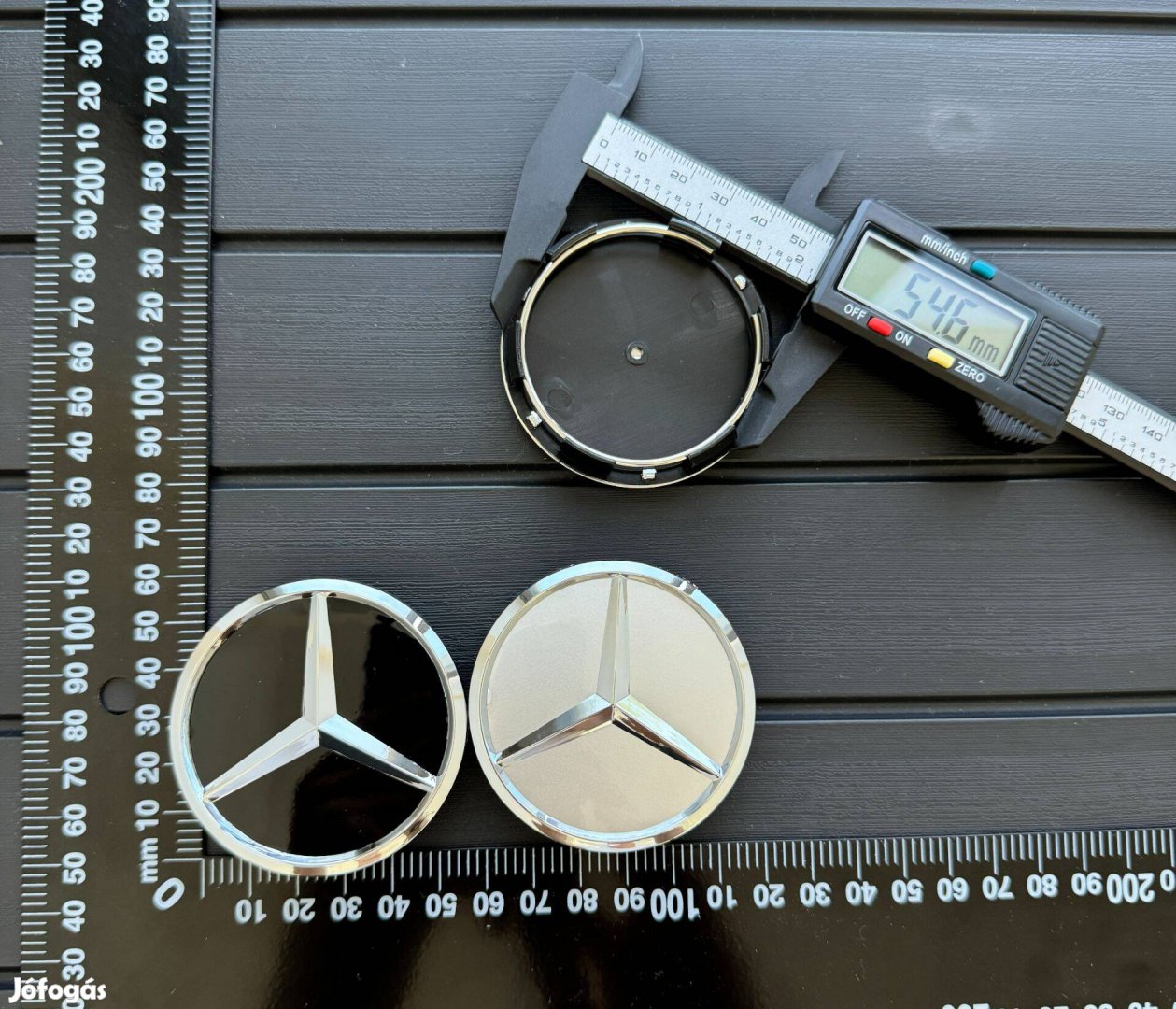 Új Mercedes 60mm felni alufelni kupak közép felnikupak sapka embléma