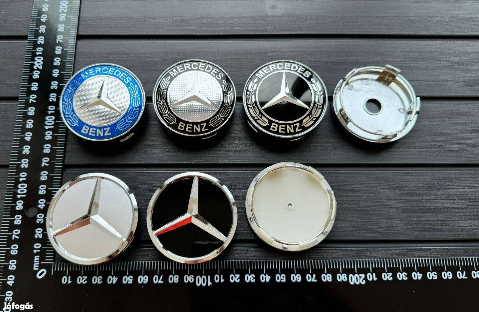 Új Mercedes 60mm felni alufelni kupak közép felnikupak sapka embléma