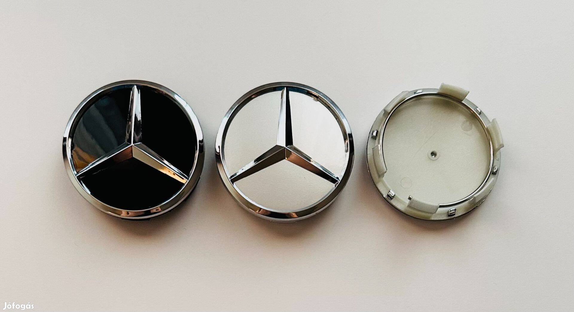 Új Mercedes 60mm felni kupak alufelni felniközép felnikupak