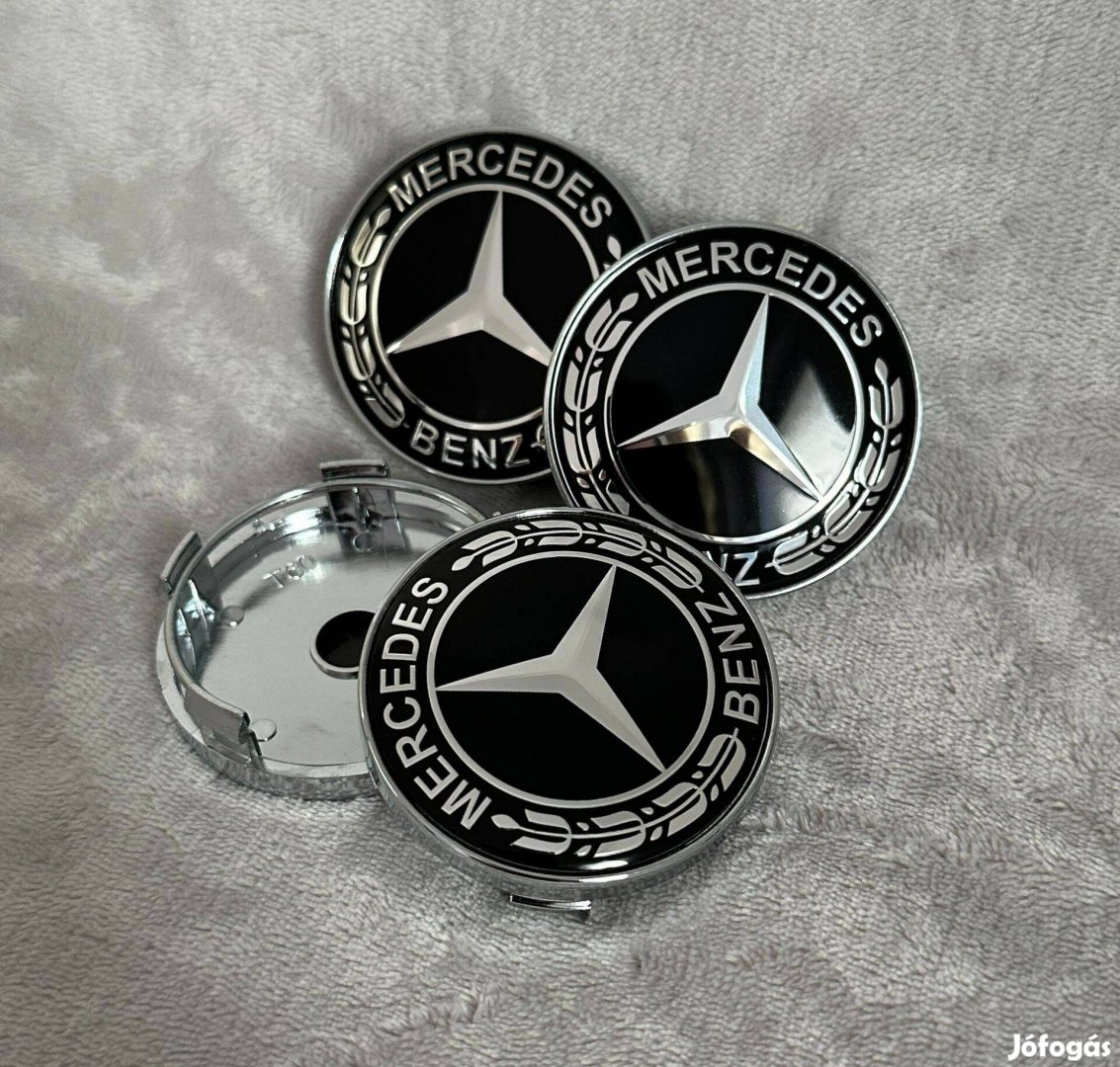 Új Mercedes 60mm felni kupak közép alufelni felniközép felnikupak j