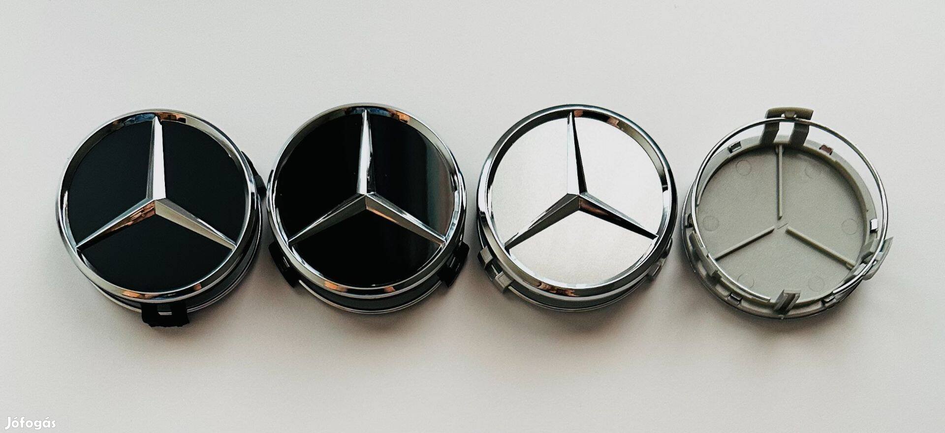 Új Mercedes 75mm Alufelni felni kupak közép felnikupak felniközép