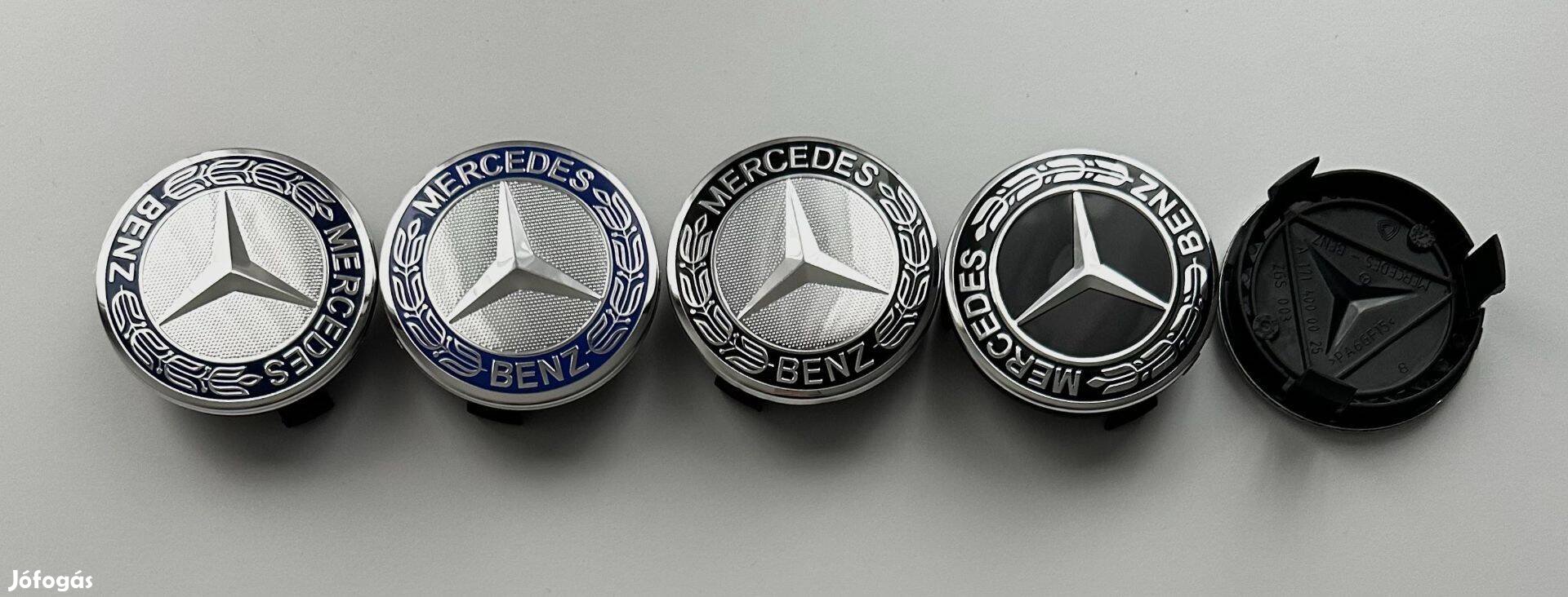 Új Mercedes 75mm Alufelni felni kupak közép felnikupak felniközép