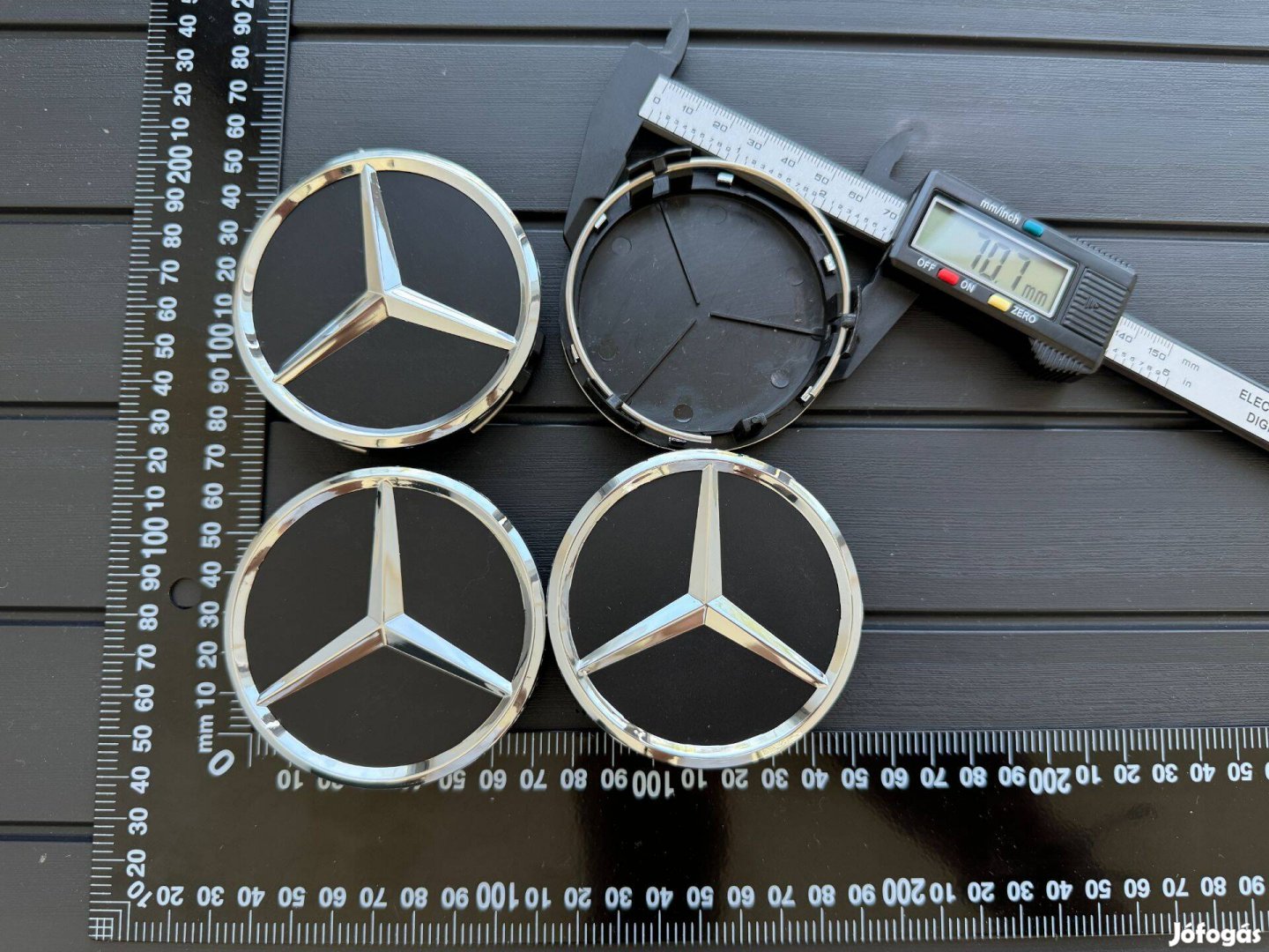 Új Mercedes 75mm Alufelni felni kupak közép felnikupak felniközép