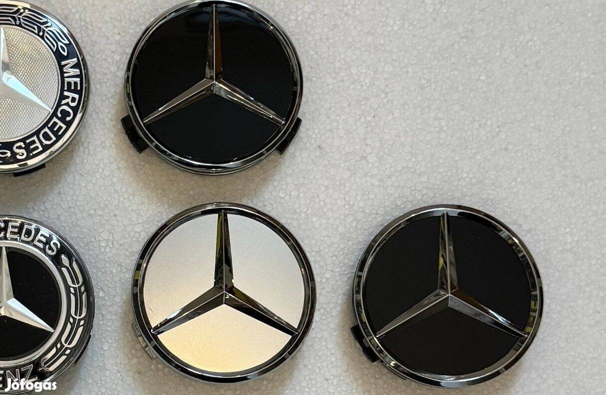 Új Mercedes 75mm Felni Alufelni Közép Kupak Felnikupak Embléma Porvédő