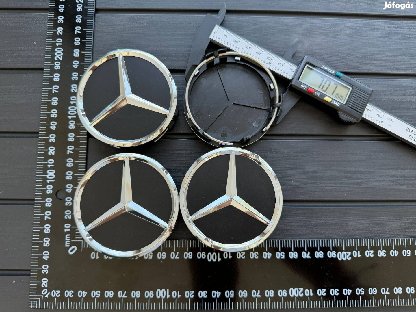 Új Mercedes 75mm Felni Alufelni Kupak Felniközép Felnikupak Embléma a