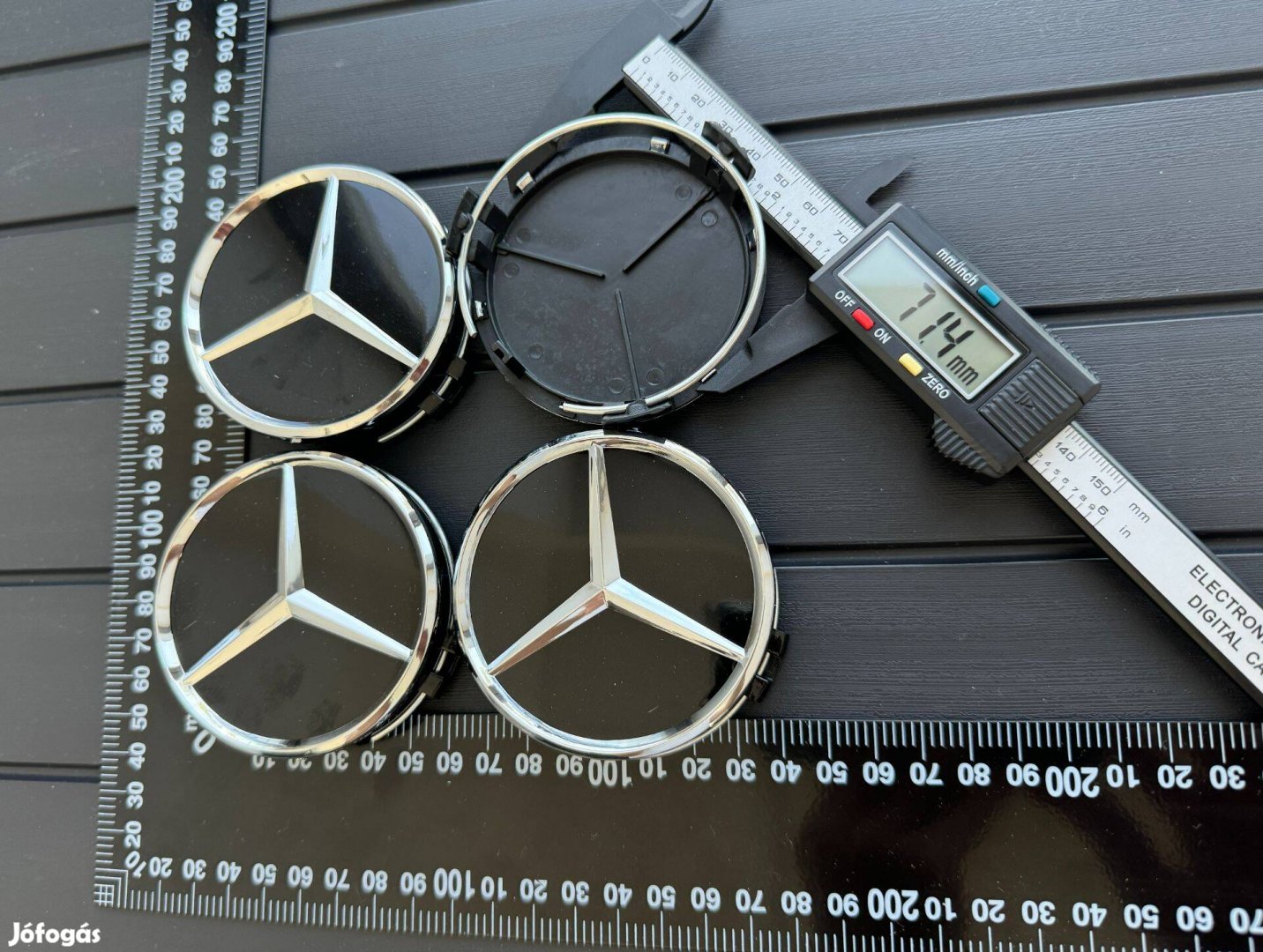 Új Mercedes 75mm Felni Alufelni Kupak Felniközép Felnikupak Embléma c