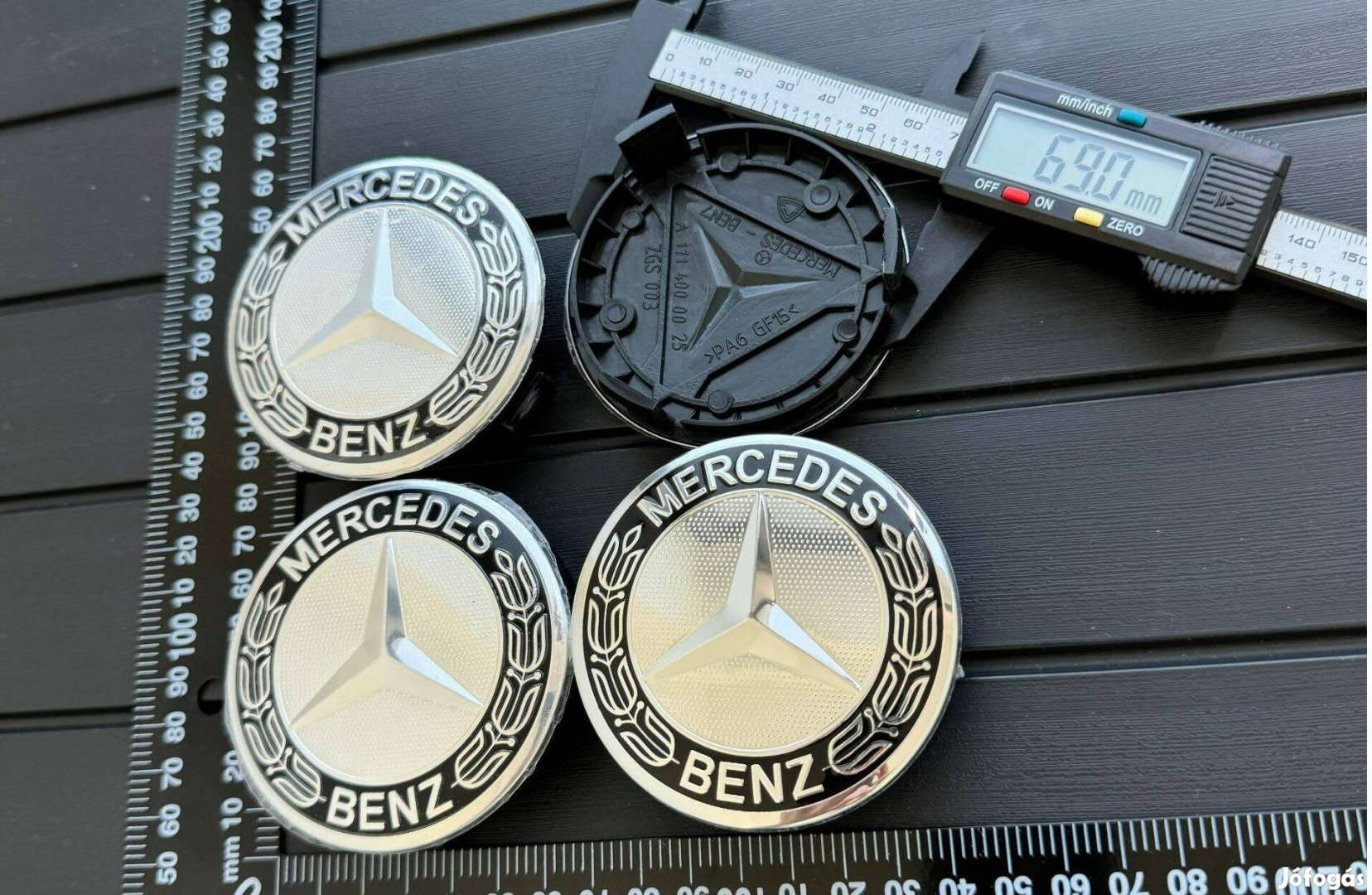 Új Mercedes 75mm Felni Alufelni Kupak Közép Felnikupak A1714000025 e