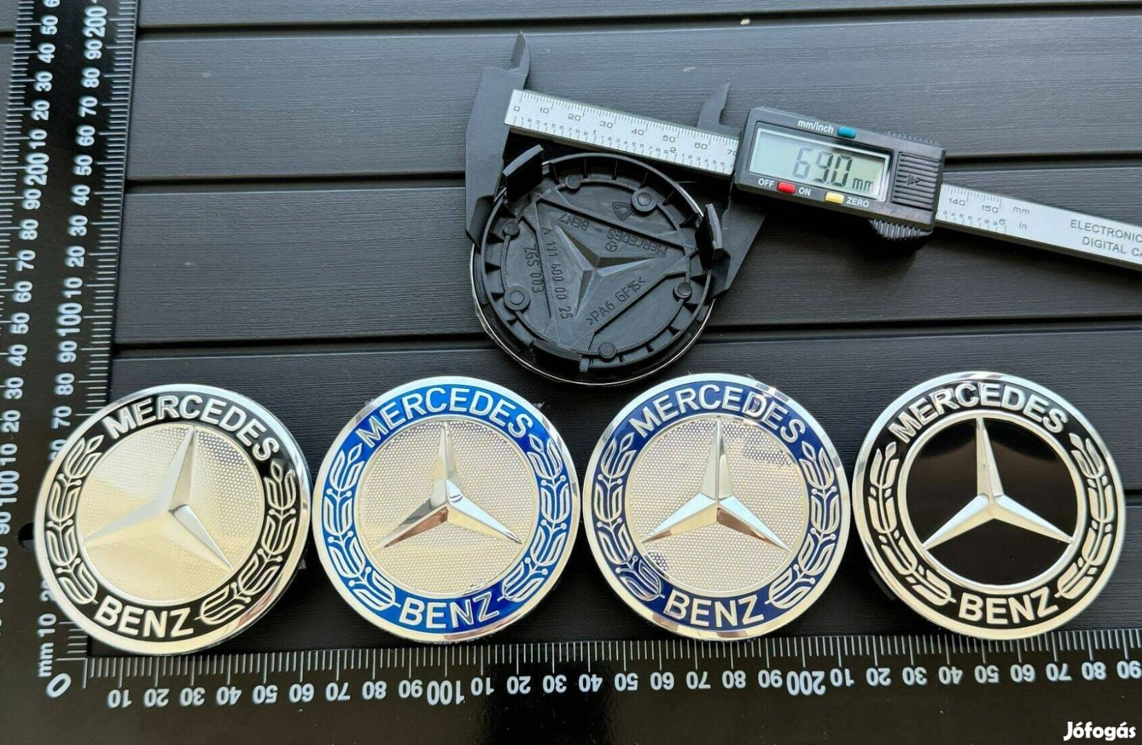 Új Mercedes 75mm Felni Alufelni Kupak Közép Felnikupak Jel A1714000025