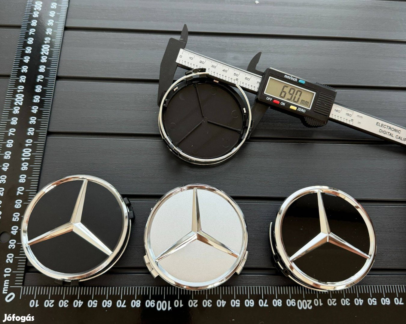 Új Mercedes 75mm Felni Alufelni Kupak Közép Felnikupak Sapka B66470202