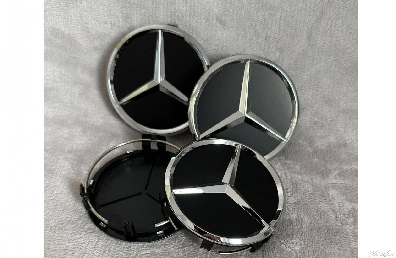 Új Mercedes 75mm felni alufelni kupak közép felnikupak embléma