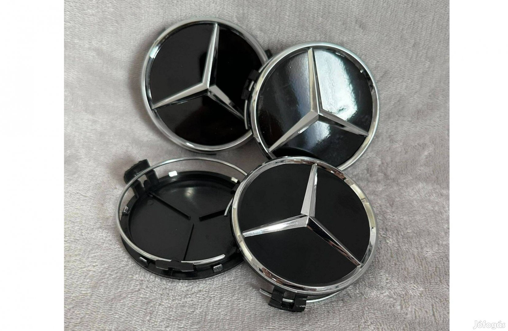 Új Mercedes 75mm felni kupak közép alufelni felniközép felnikupak x