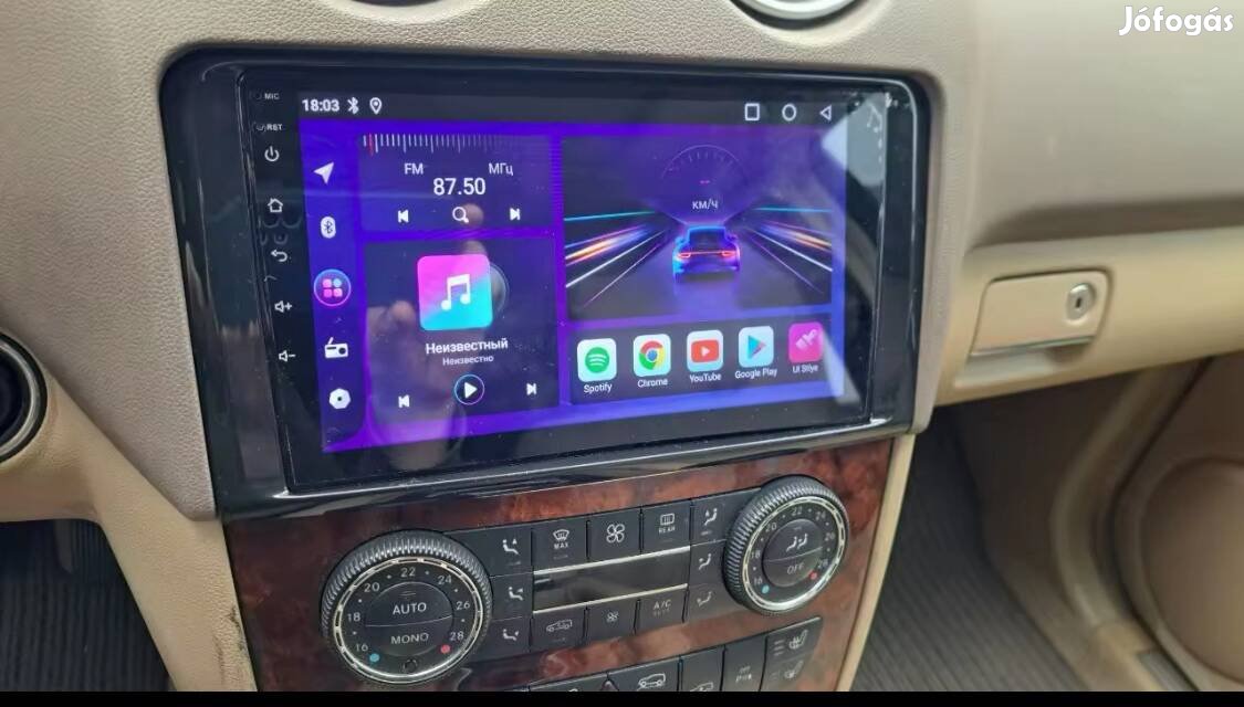 Új Mercedes ML w164 GL x164 Android autó multimédia fejegység hifi GPS