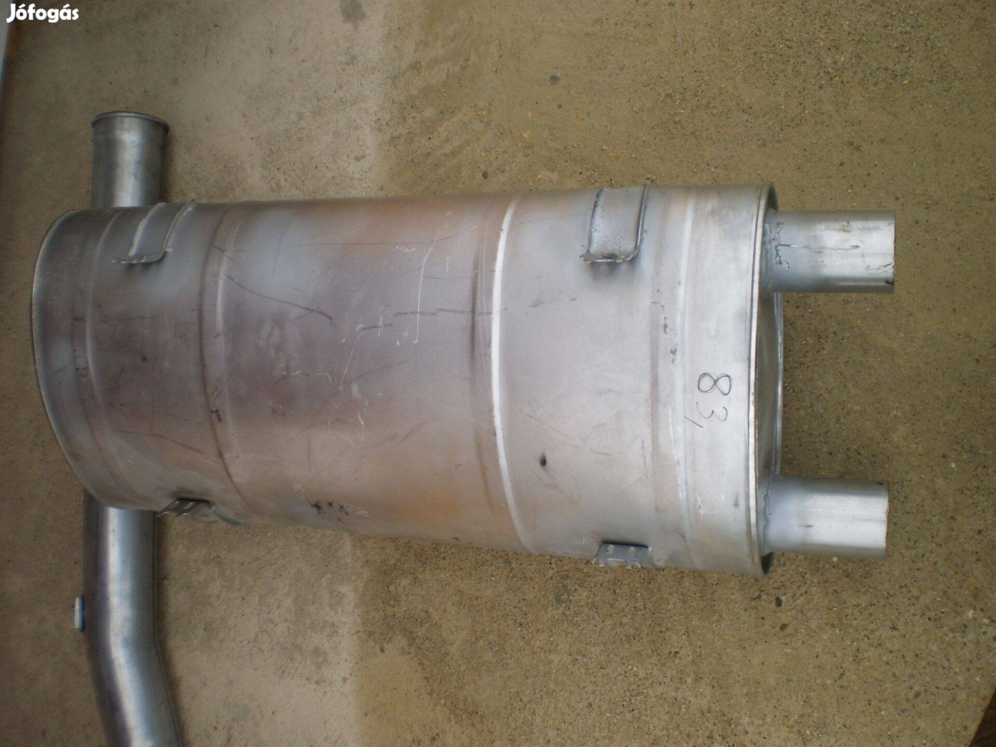 Új Mercedes, OS, O304, O404, Turismo O350, kipufogódob