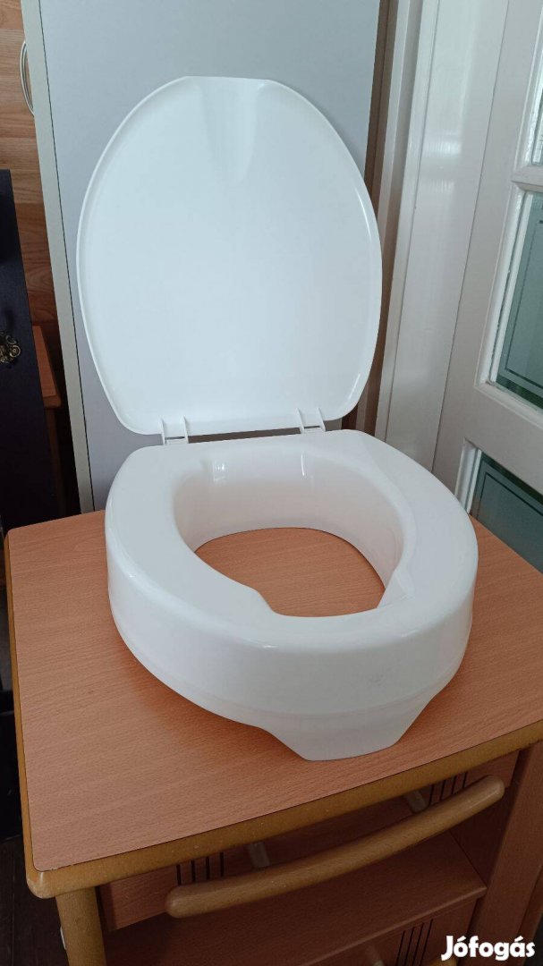 Új Meyra fedeles WC ülőke magasító - 10cm - 8