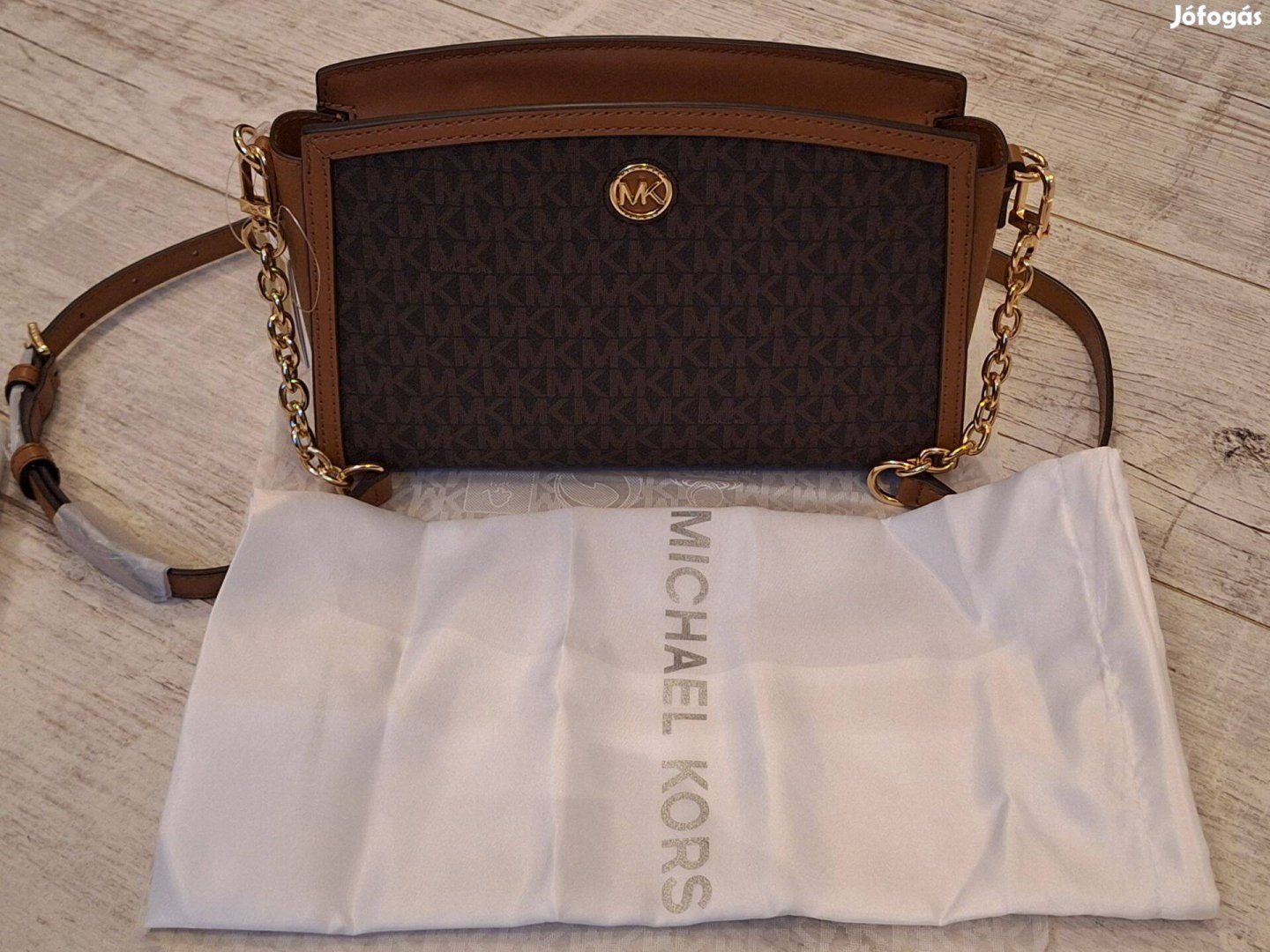 Új Michael Kors Chantal táska, nagy crossbody bag - postázom is