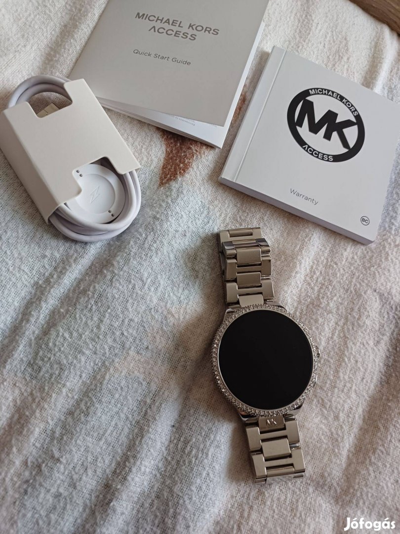 Új Michael Kors MKT5143 Gen6 Nemesacél,köves női okosóra