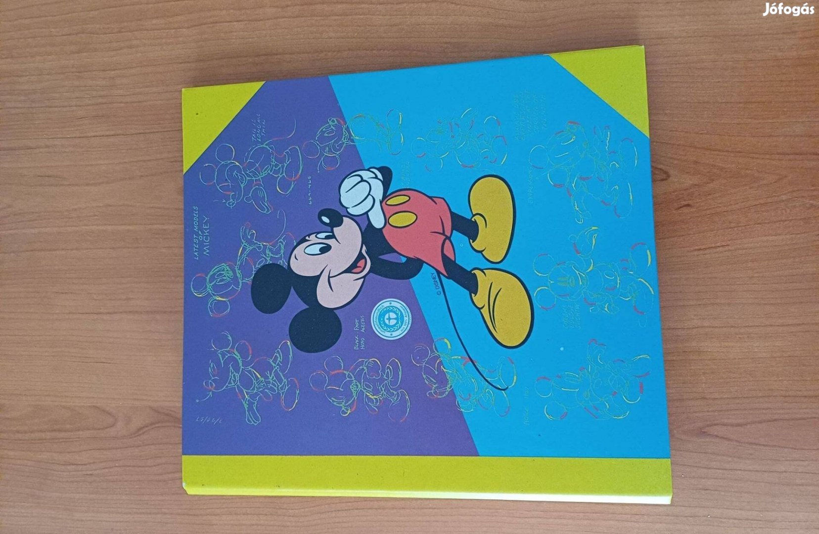 Új Mickey egeres irattartó