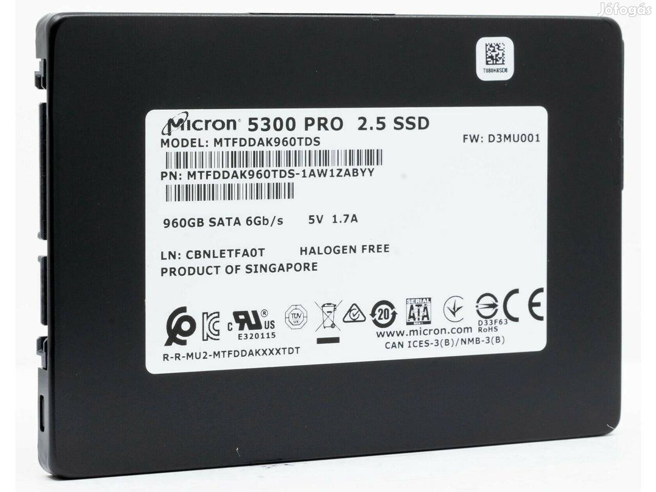 Új Micron szerver SSD Bazár!!!
