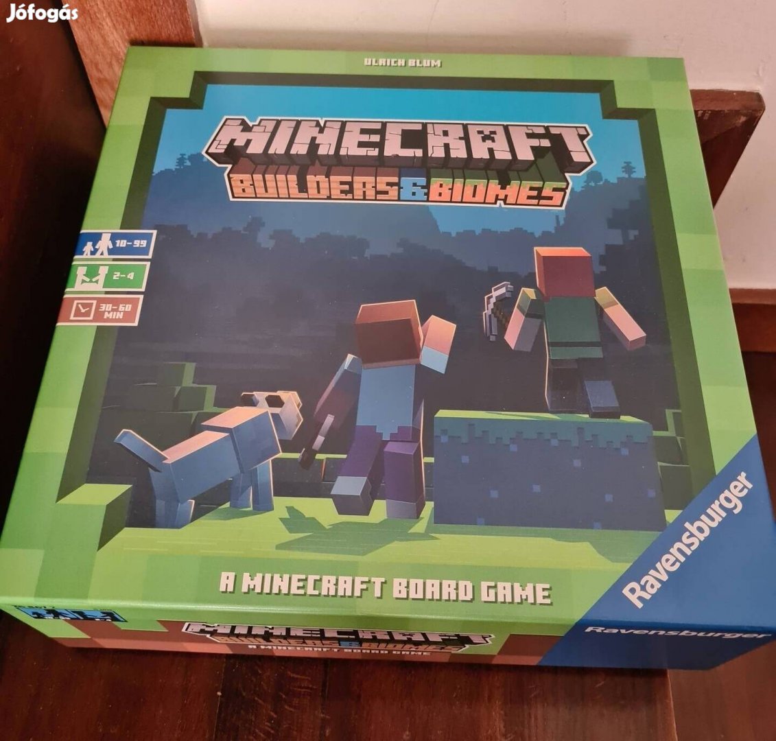 Új Minecraft Builds&Bioms társasjáték
