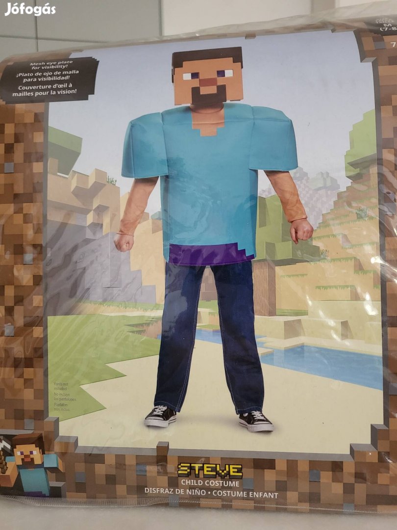 Új Minecraft jelmez