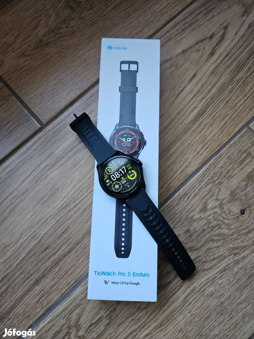 Új Mobvoi Ticwatch Pro 5 Enduro prémium okosóra eladó!