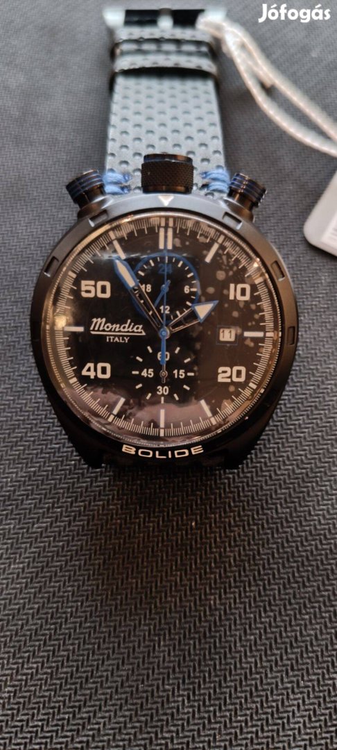 Új Mondia Bolide Skull Chronograph férfi karóra