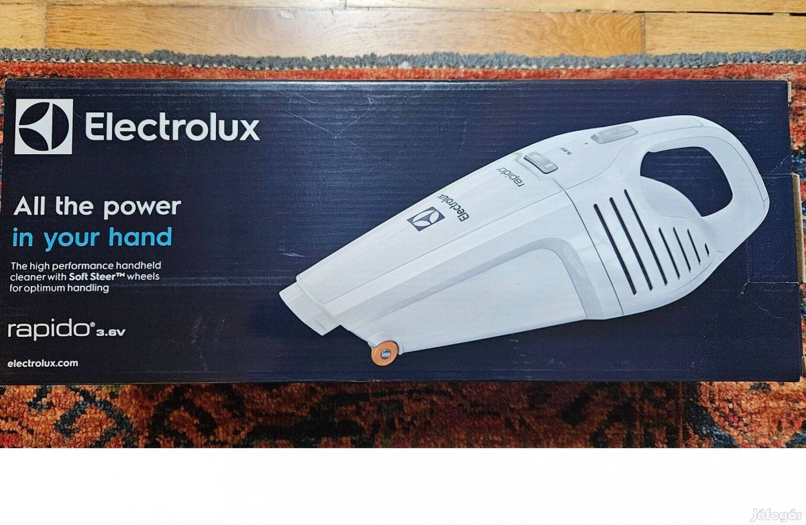 Új Morzsaporszívó Electrolux rapido 3.6v